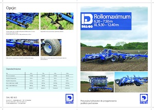 Radličkové podmítače DAL-BO RolloMaximum 750