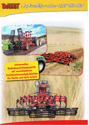 Radličkové podmítače Bugnot RSP 660 REP 22