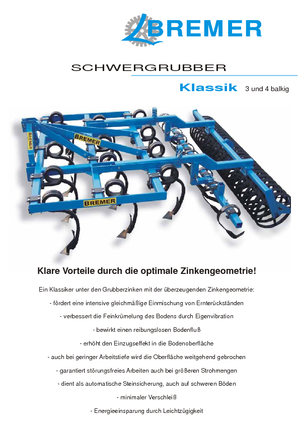 Radličkové podmítače Bremer SHG 460/23