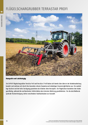 Radličkové podmítače Saphir TerraStar 541 Profi 