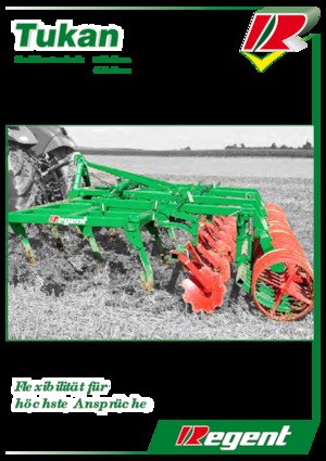 Radličkové podmítače Regent Tukan MSG 300