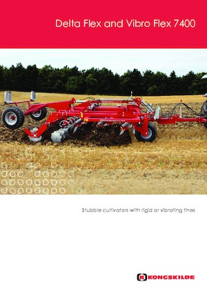 Radličkové podmítače Kongskilde VF 7460 HT FD