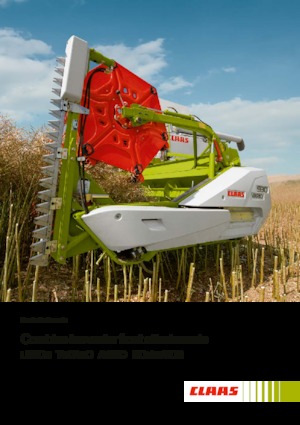 Sklízecí mlátičky žací lišty Claas MaxFlex 1050
