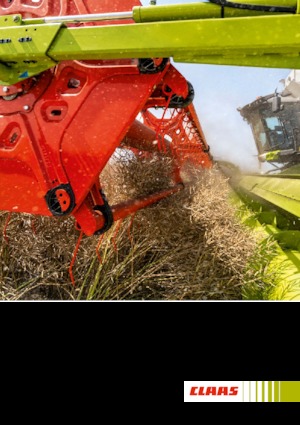 Sklízecí mlátičky žací lišty Claas Vario 1380