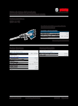 Bourací a Sekací kladiva Bosch GSH 11 VC
