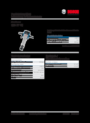 Bourací a Sekací kladiva Bosch GSH 27 VC