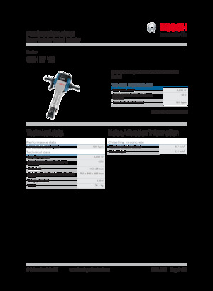 Bourací a Sekací kladiva Bosch GSH 27 VC
