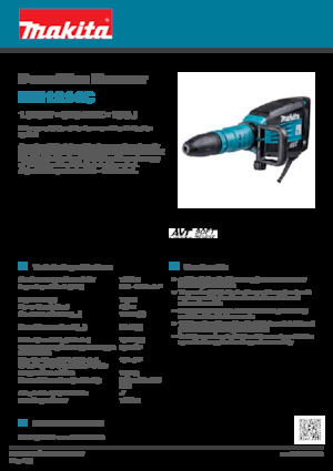 Bourací a Sekací kladiva Makita HM1214C