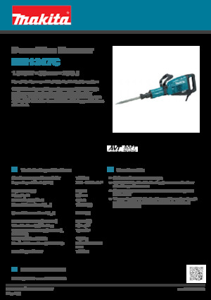 Bourací a Sekací kladiva Makita HM1317C