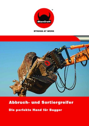 Demoliční drapáky SkanCraft ASG2-3