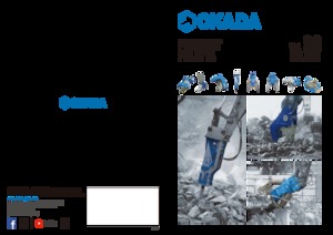 Demoliční drapáky Okada ASG-30R