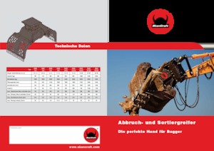 Demoliční drapáky SkanCraft ASG27-40