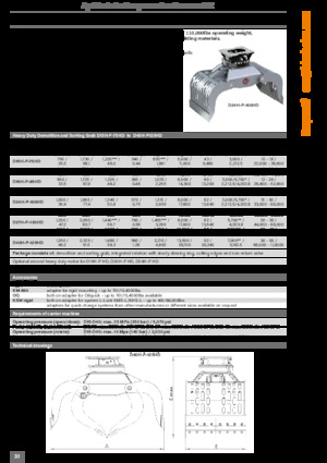 Demoliční drapáky Kinshofer D24H-P-100HD