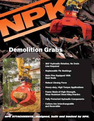 Demoliční drapáky NPK DG-40A