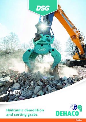 Demoliční drapáky Dehaco DSG250-R