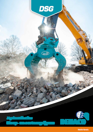 Demoliční drapáky Dehaco DSG250-R