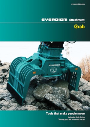 Demoliční drapáky Everdigm EMG08