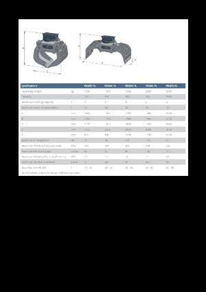 Demoliční drapáky FRD FDG35-PL