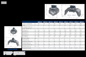 Demoliční drapáky FRD FMP15-PL