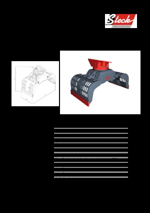 Demoliční drapáky Steck G 10