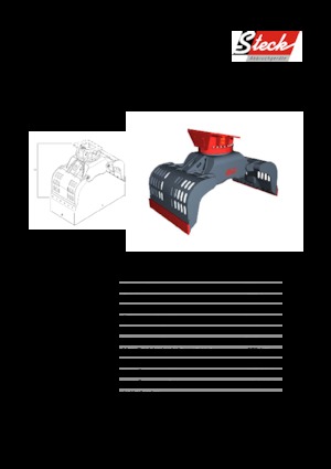 Demoliční drapáky Steck G 16