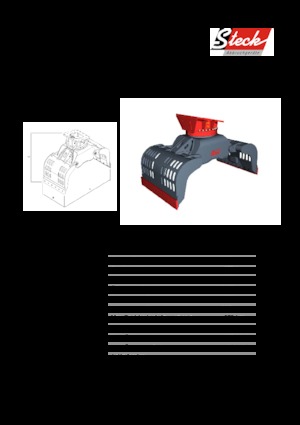 Demoliční drapáky Steck G 20