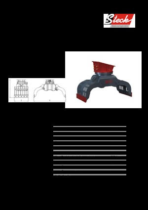 Demoliční drapáky Steck G 4