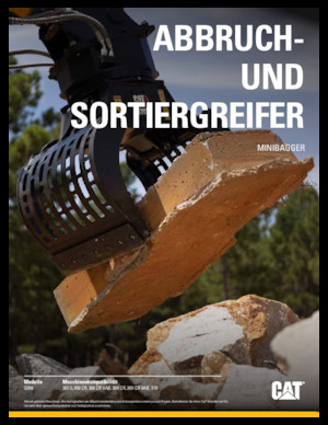 Demoliční drapáky Caterpillar G308