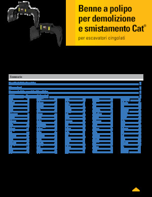 Demoliční drapáky Caterpillar G318