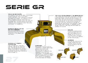 Demoliční drapáky OSA Demolition Equipment GR 1