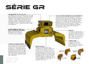 Demoliční drapáky OSA Demolition Equipment GR 1