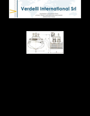 Demoliční drapáky Verdelli M.I.D. 20