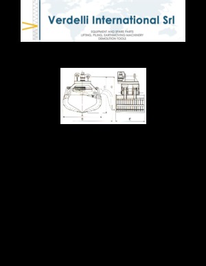 Demoliční drapáky Verdelli M.I.D. 25