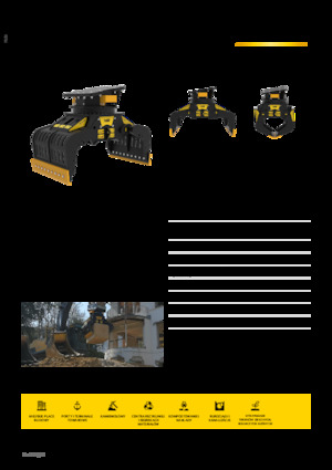 Demoliční drapáky MB Crusher MB-G1000 S4