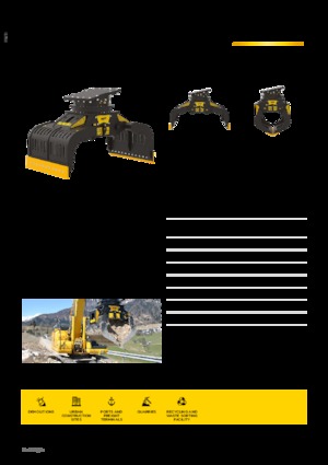 Demoliční drapáky MB Crusher MB-G1200 S4