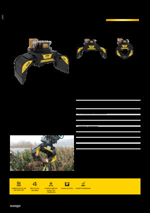 Demoliční drapáky MB Crusher MB-G350 S4