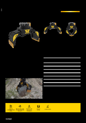 Demoliční drapáky MB Crusher MB-G450 S4