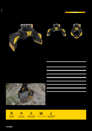 Demoliční drapáky MB Crusher MB-G450 S4