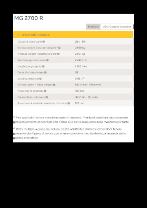 Demoliční drapáky Epiroc MG 2700 R