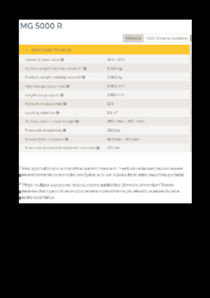 Demoliční drapáky Epiroc MG 5000 R
