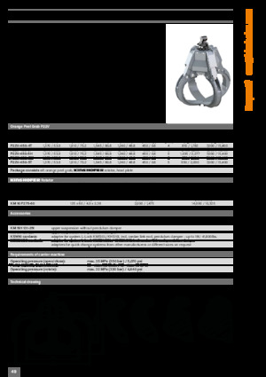 Demoliční drapáky Kinshofer P22V-450-4T