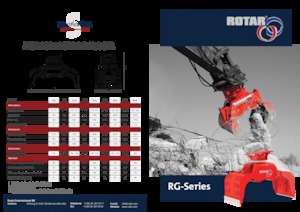 Demoliční drapáky Rotar RG 60-N