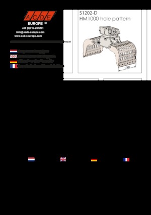 Demoliční drapáky ACDE S1202-D