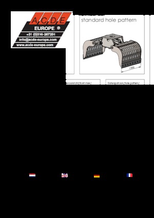 Demoliční drapáky ACDE S1402-ZD