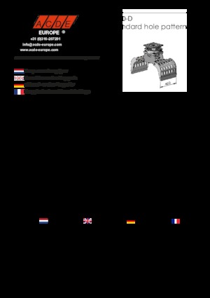 Demoliční drapáky ACDE S150-D