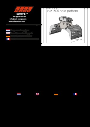 Demoliční drapáky ACDE S2700-D