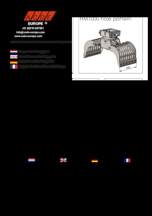 Demoliční drapáky ACDE S903-D
