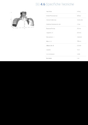 Demoliční drapáky Promove SG 4.6