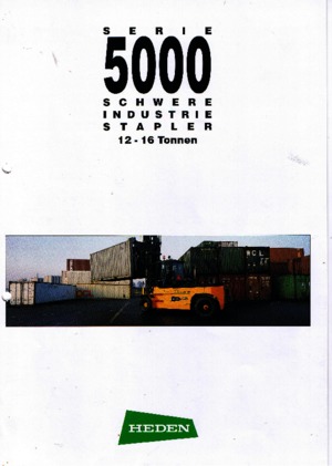 Čelní vysokozdvižné dieselové vozíky Heden 56160/12