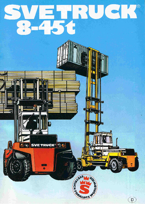 Čelní vysokozdvižné dieselové vozíky SVETRUCK 1260-30